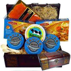 VIP Caviar Deluxe Gift Basket (Free Overnight Shipping)  