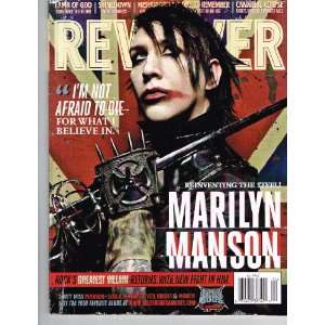  REVOLVER Magazine (Mar/Apr 2012) Marilyn Manson Im Not 