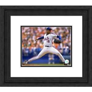  Framed Dwight Gooden New York Mets Photograph: Sports 