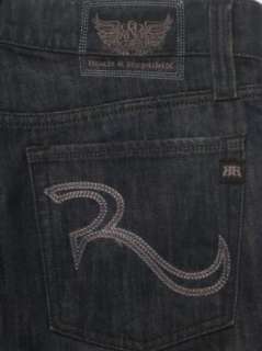 NEW ROCK & REPUBLIC Neil Sz 32, 34, & 36 Mens Straight Dark Jeans 