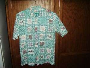   Mele Kalikimaka CHRISTMAS 88 SANTA CLAUS aloha hawaiian shirt M  
