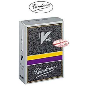  VANDOREN Bb CLARINET V12 REEDS BOX OF 10   2.5 Size 