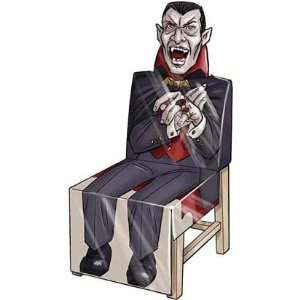  Spooky Scenes Vampire Head Chair Cover