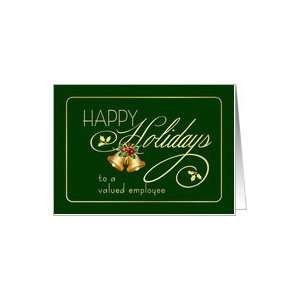  Happy Holidays   Valued Employee Card Health & Personal 