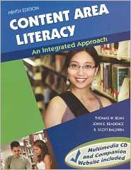 Content Area Literacy An Integrated Approach, (0757540260), Readence 