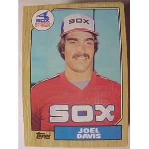  1987 Topps #299 Joel Davis [Misc.]