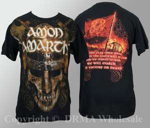 Authentic AMON AMARTH Victory or Death T Shirt S M L XL XXL NEW  