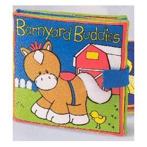    BARNYARD BUDDIES FABRIC ACTIVITY BOOK by Gund: Toys & Games