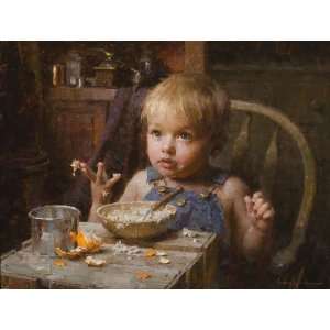  Morgan Weistling   Bowl of Oats Canvas Giclee