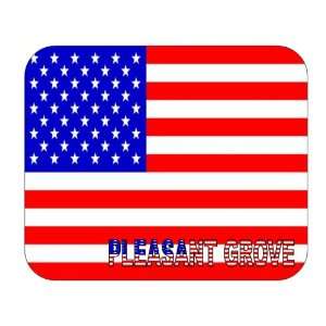  US Flag   Pleasant Grove, Utah (UT) Mouse Pad Everything 