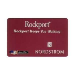 Collectible Phone Card  Rockport Keeps You Walking Shoes 