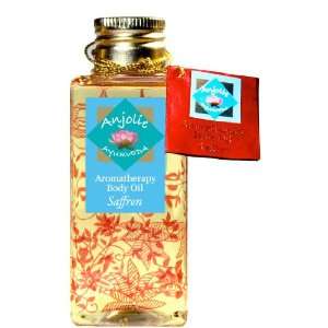  Sandalwood Saffron Aromatherapy Body Oil 