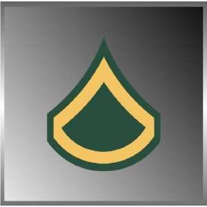 United States US Army Rank Private First Class Emblem Insignia Vinyl 