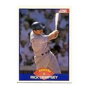  1989 Score #556 Rick Dempsey