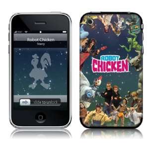   MS ROCH10001 iPhone 2G 3G 3GS  Robot Chicken  Starry Skin: Electronics