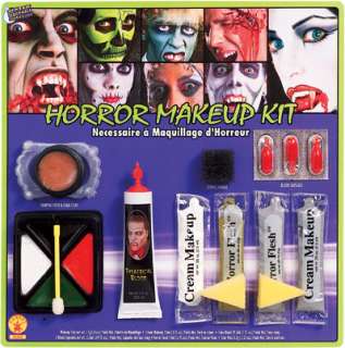 Vampire Halloween Makeup Kit Fake Blood Vampire Fangs  
