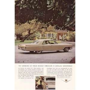    Print Ad 1964 Cadillac Cadillac Windshield Cadillac Books