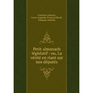   §ois,Harel, FranÃ§ois Antoine Cauchois Lemaire  Books