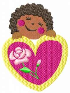 Valentines Hearts Embroidery Designs set 4x4 + Applique  