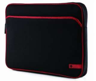  HP 16 Inch Laptop Sleeve   Black and Red Electronics