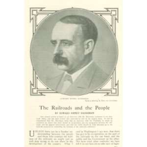  1907 Edward H Harriman Railroads The People Everything 