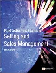 Selling and Sales Management, (0273720651), David Jobber, Textbooks 