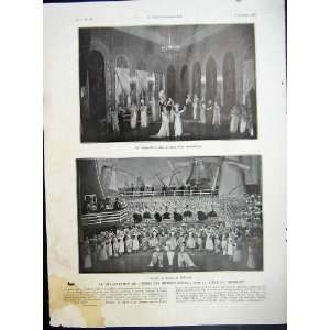 Chatelet Theatre Holland Tulips French Print 1935