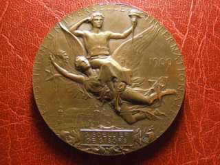 International Universal Exposition Olympic 1900 medal by Jules 