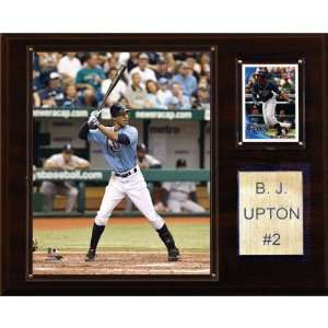 MLB B.J. Upton Tampa Bay Rays Player Plaque:  Home 