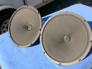 Rock ola 437 # 42742 woofer speakers 12 inch Utah 16 ohm voice coil 