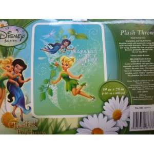 Disney Fairies Tinkerbell and the Pixie Hollow Games Giant Plush Throw 