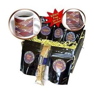   Japanese Abstract Water design   Coffee Gift Baskets   Coffee Gift