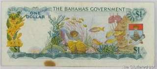 THE BAHAMAS GOVERNMENT ONE DOLLAR 1965 $1 D663269  