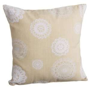  16x 16 French Doily Pillow Cotton (Set of 2) by Midwest 