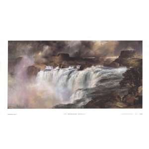   Shoshone Falls On The Snake River by Thomas Moran 40x22 Toys & Games