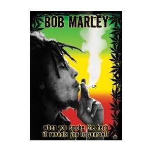  BOB MARLEY Herb Music Poster