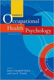 Handbook of Occupational Health Psychology, (1433807769), James C 