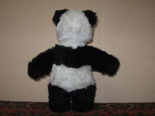 Steiff Movi Soft Panda Bear 6202/30 Silver Button  