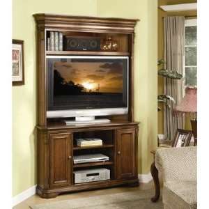  Corner Entertainment Center in Clear Cherry Electronics