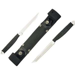  Fixed Blade Tanto Knife Set: Sports & Outdoors
