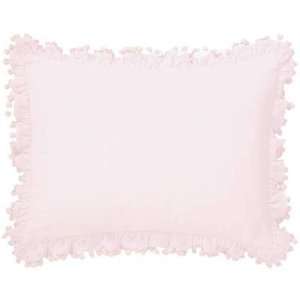 Pom Pom Pale Rose Boudoir Pillow