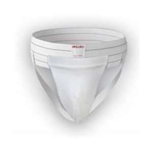   PRO LEVEL ATHLETIC CUP SUPPORTER, WHITE, ADULT SM