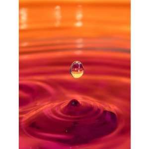  High Definition Canvas Art 3007 Red Serenity No. 1