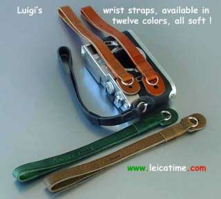 LUIGIs WRIST STRAP for LEICA M6,M7,M8,or OTHER CAMERAS  