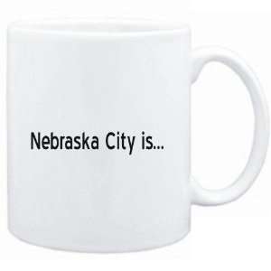    Mug White  Nebraska City IS  Usa Cities