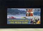 1995 unlimited racing media guide hydroplanes apba mbx50 returns 
