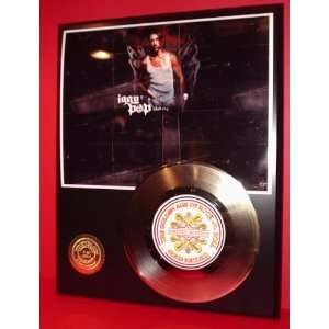  IGGY POP GOLD RECORD LIMITED EDITION DISPLAY Everything 