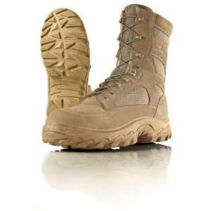   Lightning Hot Weather Combat Training Boots   Tan: Sports & Outdoors