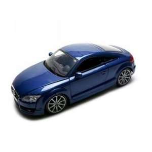    2007 Audi Tt Coupe Blue 118 Diecast Model Car Toys & Games