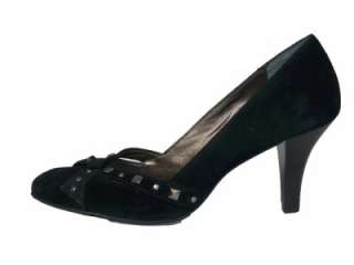 Antonio Melani Womens Shoes Suede Pumps Black 6.5  